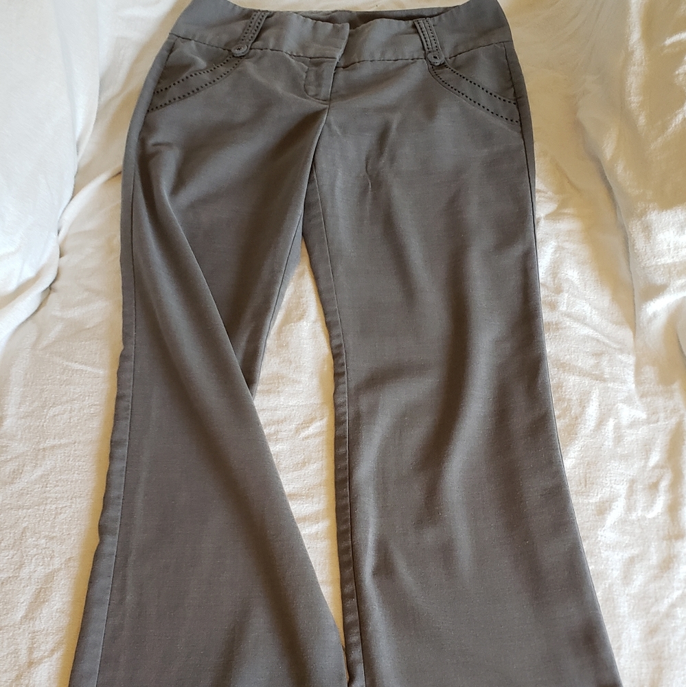 Candie's Gray Pants Trousers Size 5